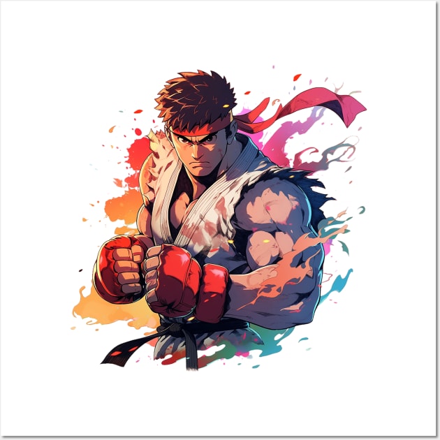 ryu Wall Art by Ninja banana